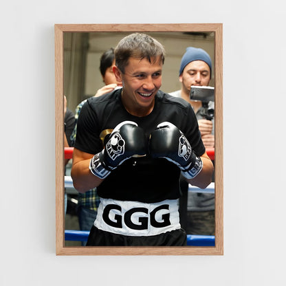 ap-gennady golovkin-6 cadre Bois clair