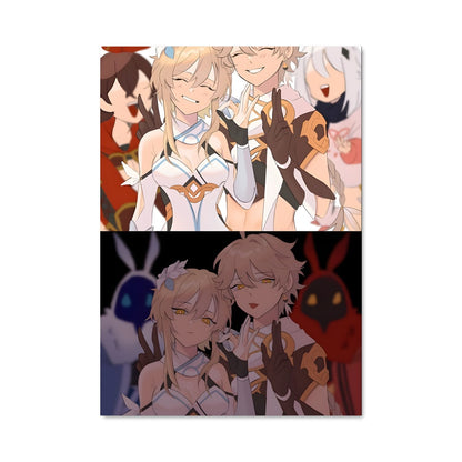 Poster Les Héros d'Inazuma