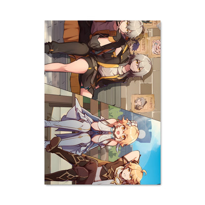 Poster Voyageurs d'Inazuma