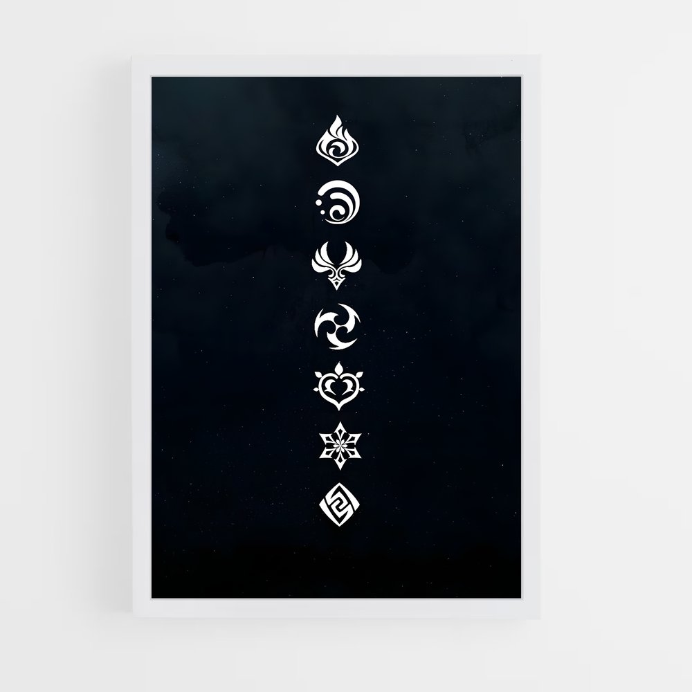 ap-genshin impact-3 cadre Blanc
