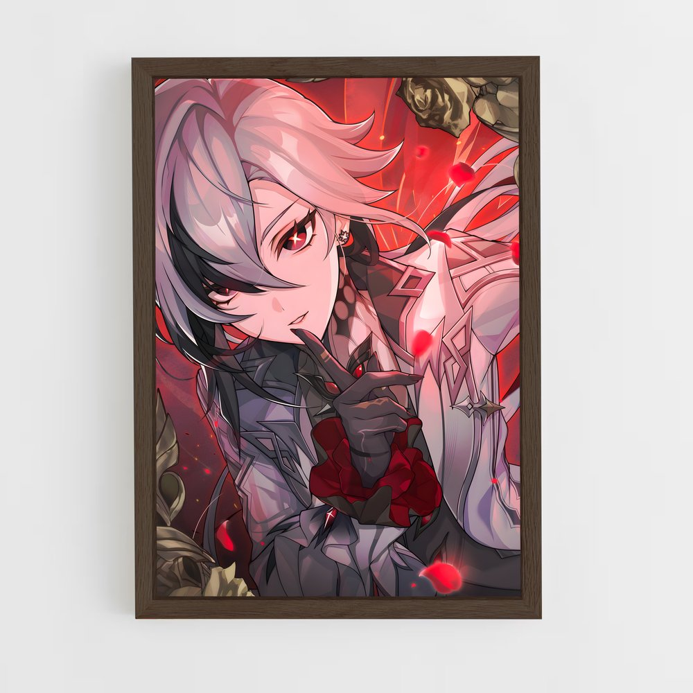 ap-genshin impact-7 cadre Bois foncé