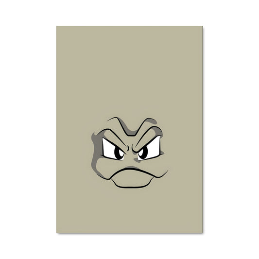 Poster Geodude Triste