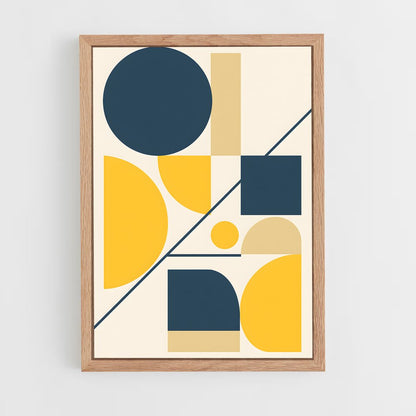 ap-geometric-7 cadre Bois clair