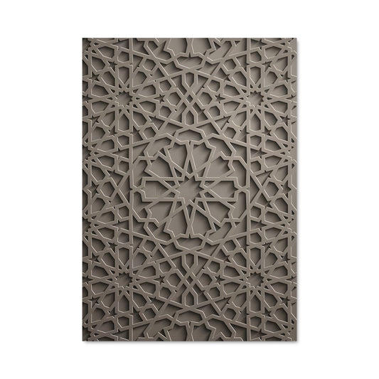 Poster Starburst Geometry