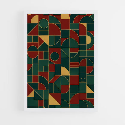 ap-geometric patterns-11 cadre Blanc