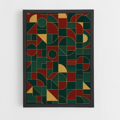 ap-geometric patterns-11 cadre Noir