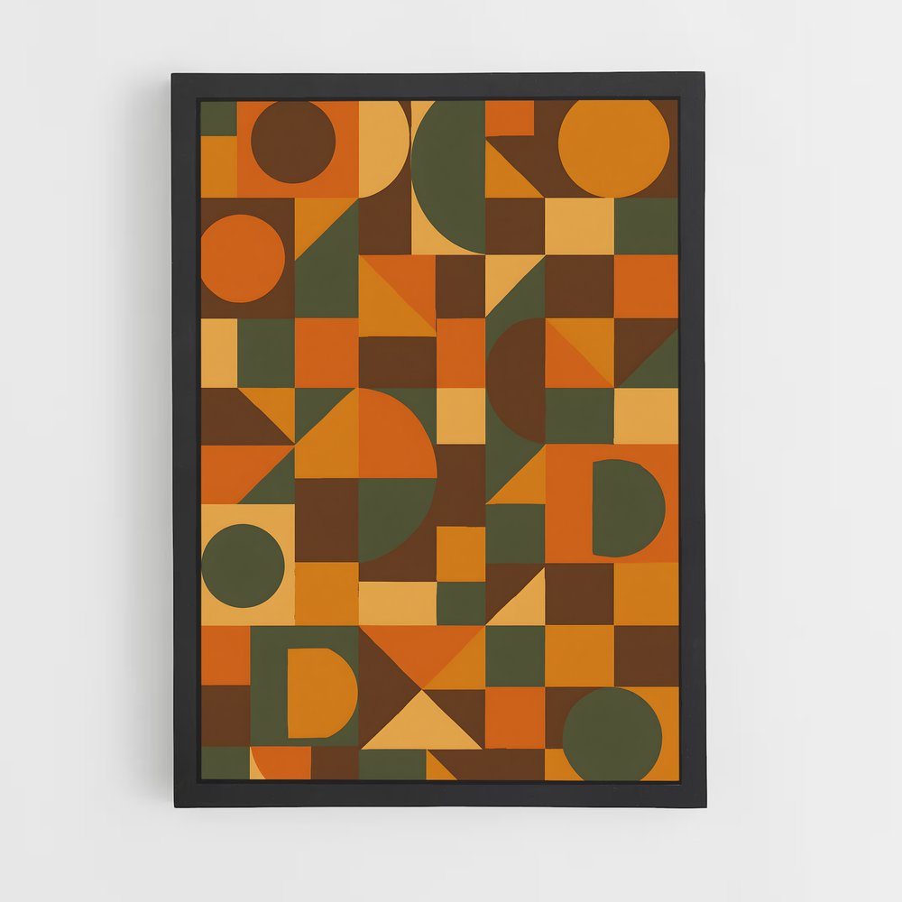 ap-geometric patterns-12 cadre Noir