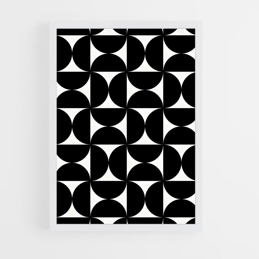 ap-geometric patterns-5 cadre Blanc