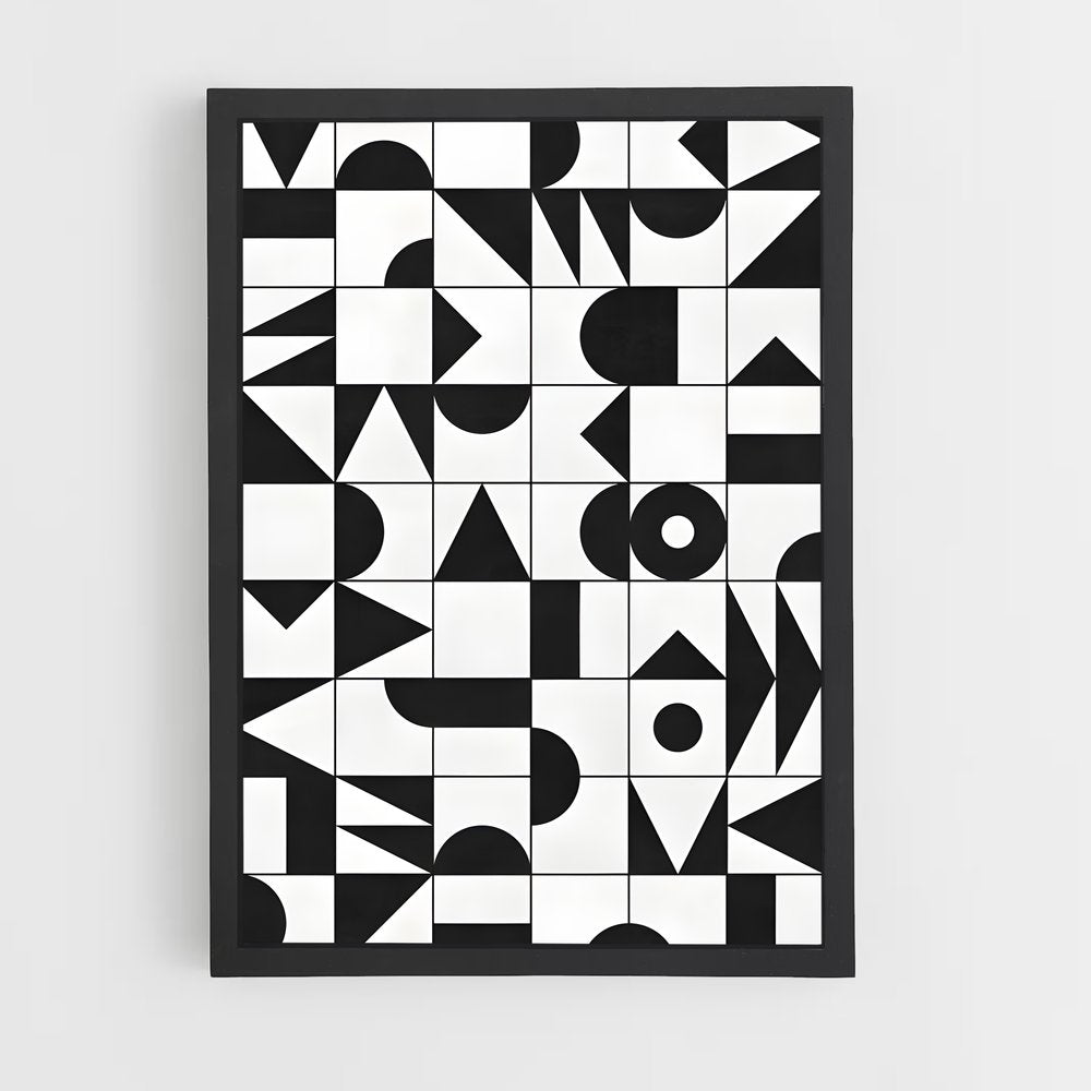 ap-geometric patterns-7 cadre Noir