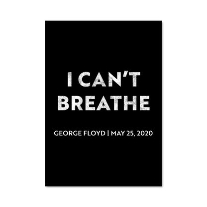 Poster I Can’t Breathe