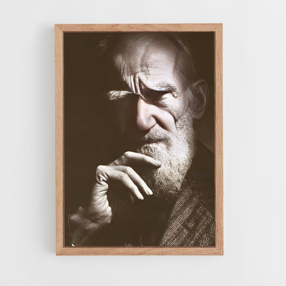 ap-george bernard shaw-3 cadre Bois clair