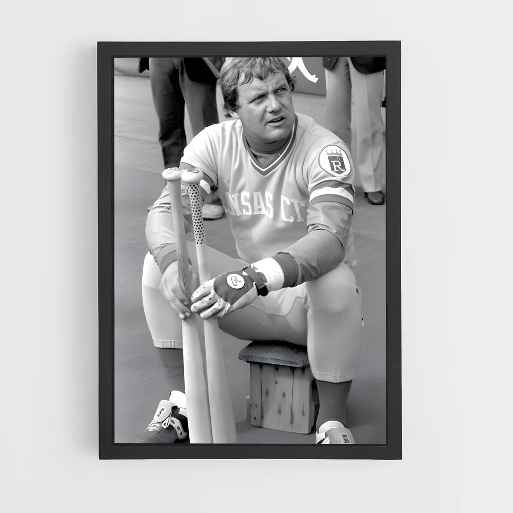 ap-george brett-2 cadre Noir