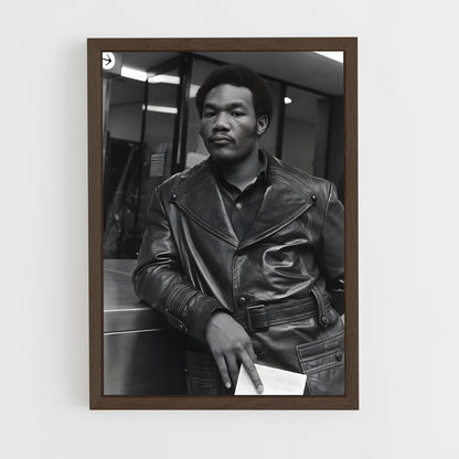 ap-george foreman-1 cadre Bois foncé