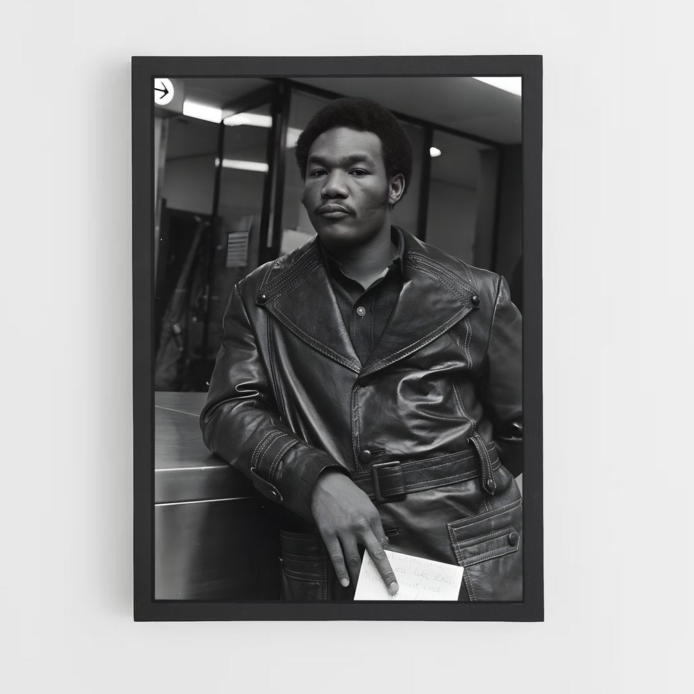 ap-george foreman-1 cadre Noir