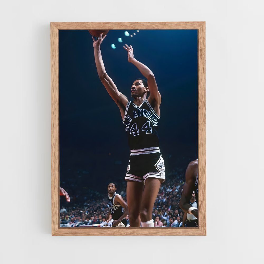 ap-george gervin-1 cadre Bois clair