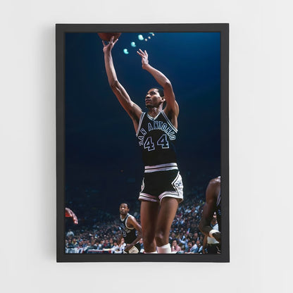ap-george gervin-1 cadre Noir