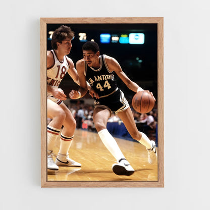 ap-george gervin-4 cadre Bois clair