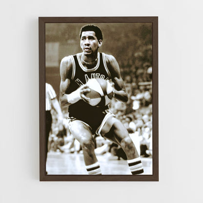 ap-george gervin-5 cadre Bois foncé