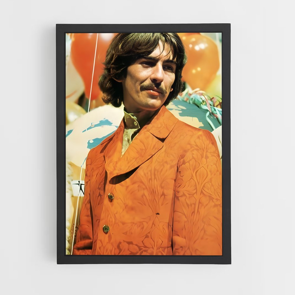 ap-george harrison-4 cadre Noir