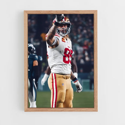 ap-george kittle-3 cadre Bois clair