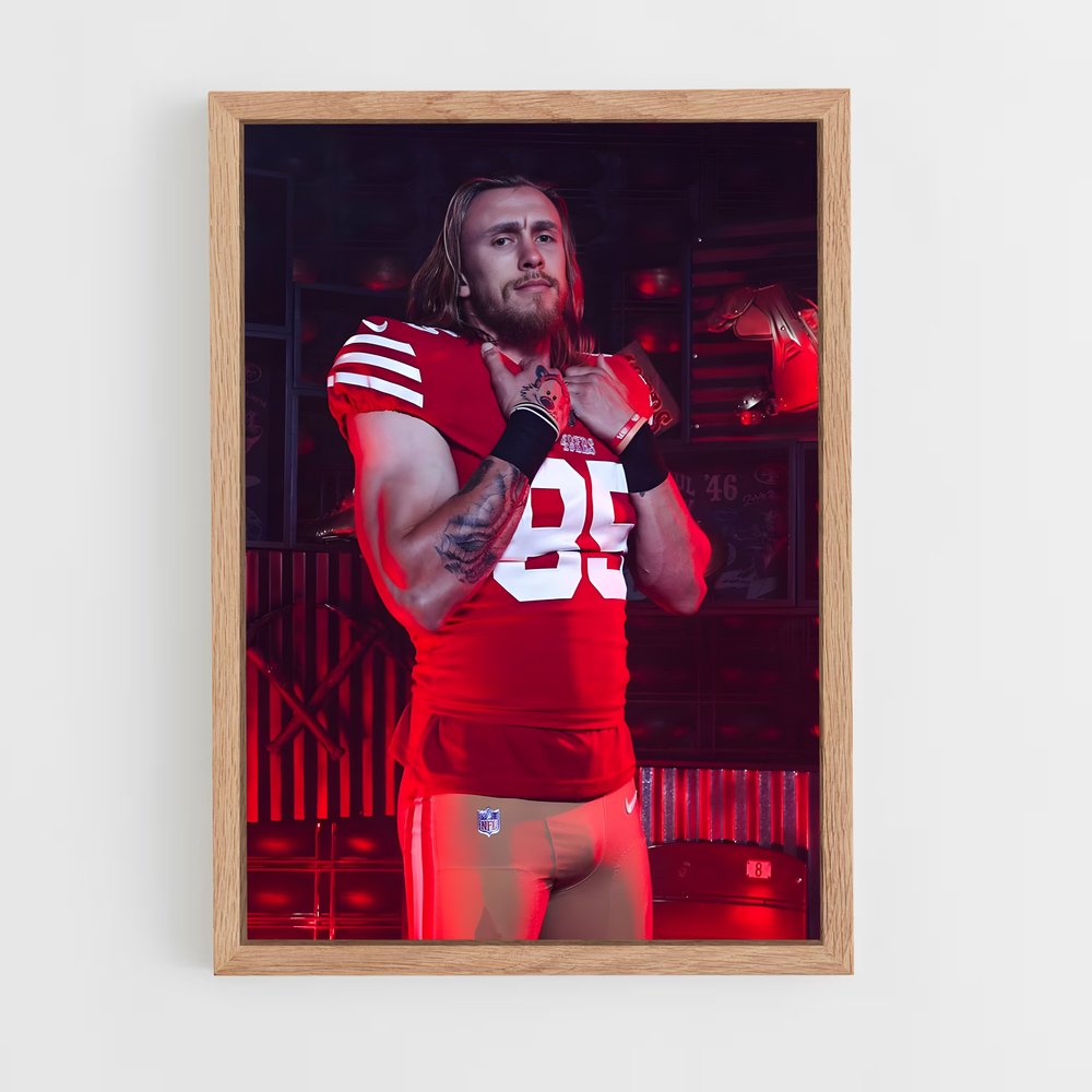 ap-george kittle-5 cadre Bois clair