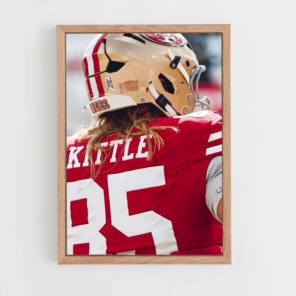 ap-george kittle-6 cadre Bois clair