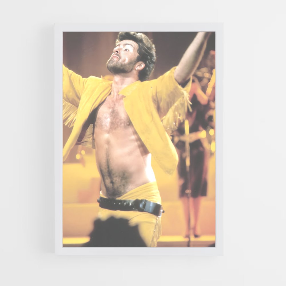 ap-george michael-3 cadre Blanc