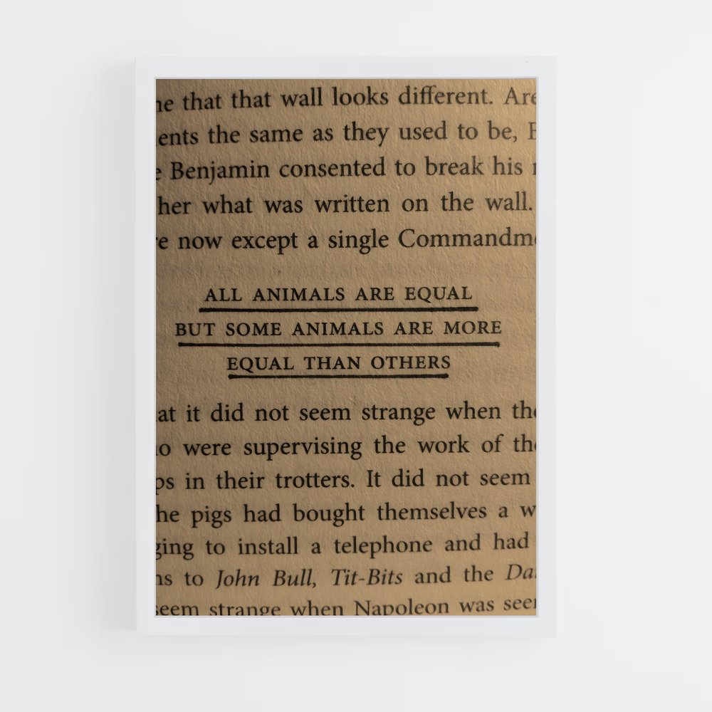 ap-george orwell-3 cadre Blanc