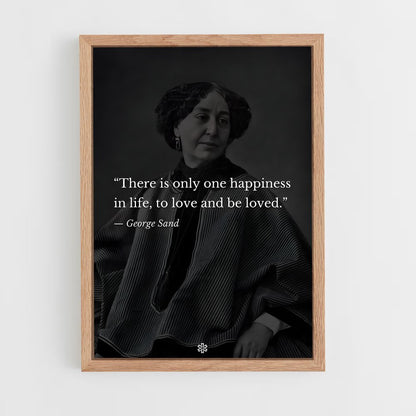 ap-george sand-2 cadre Bois clair