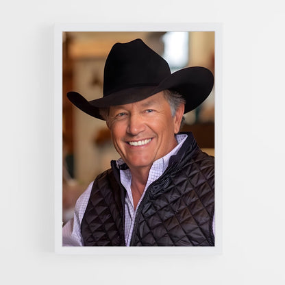 ap-george strait-5 cadre Blanc