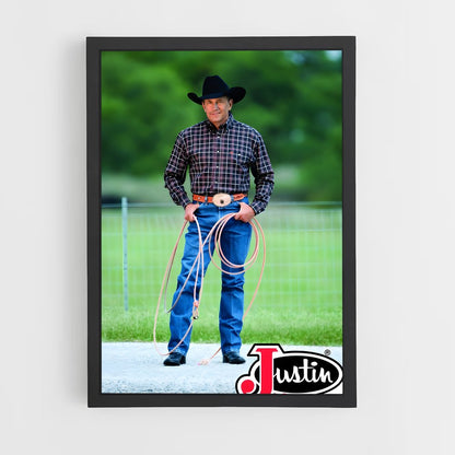 ap-george strait-8 cadre Noir