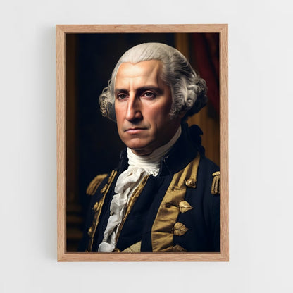 ap-george washington-8 cadre Bois clair