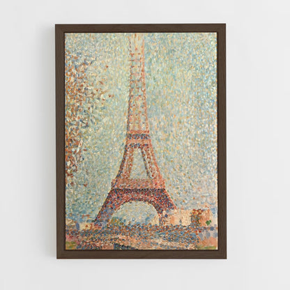 ap-georges seurat-4 cadre Bois foncé
