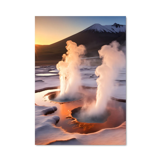 Poster Oasis Magmatique