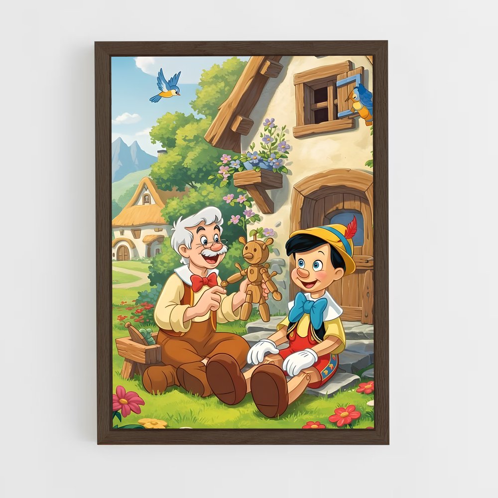 ap-geppetto-1 cadre Bois foncé