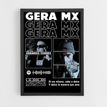 ap-gera mx-6 cadre Noir