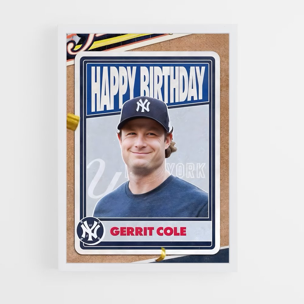 ap-gerrit cole-5 cadre Blanc