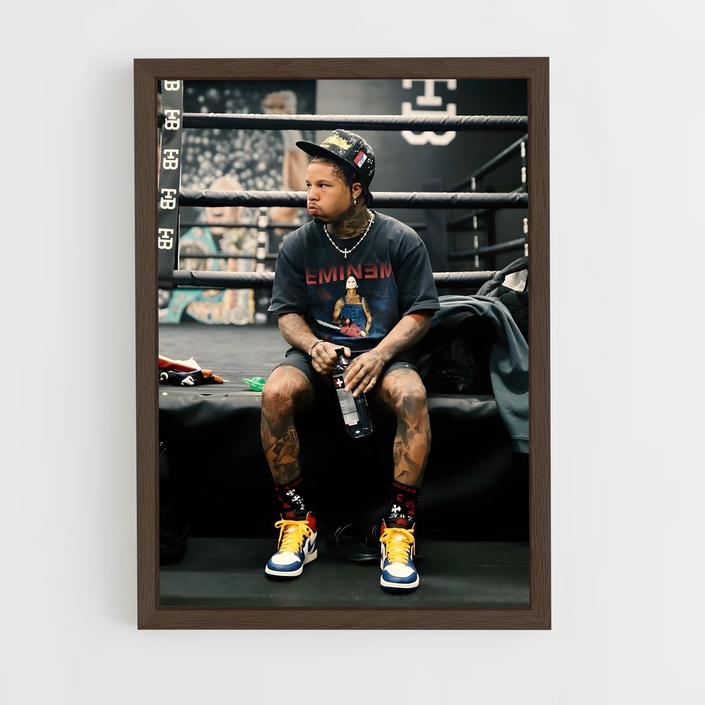 ap-gervonta davis-4 cadre Bois foncé
