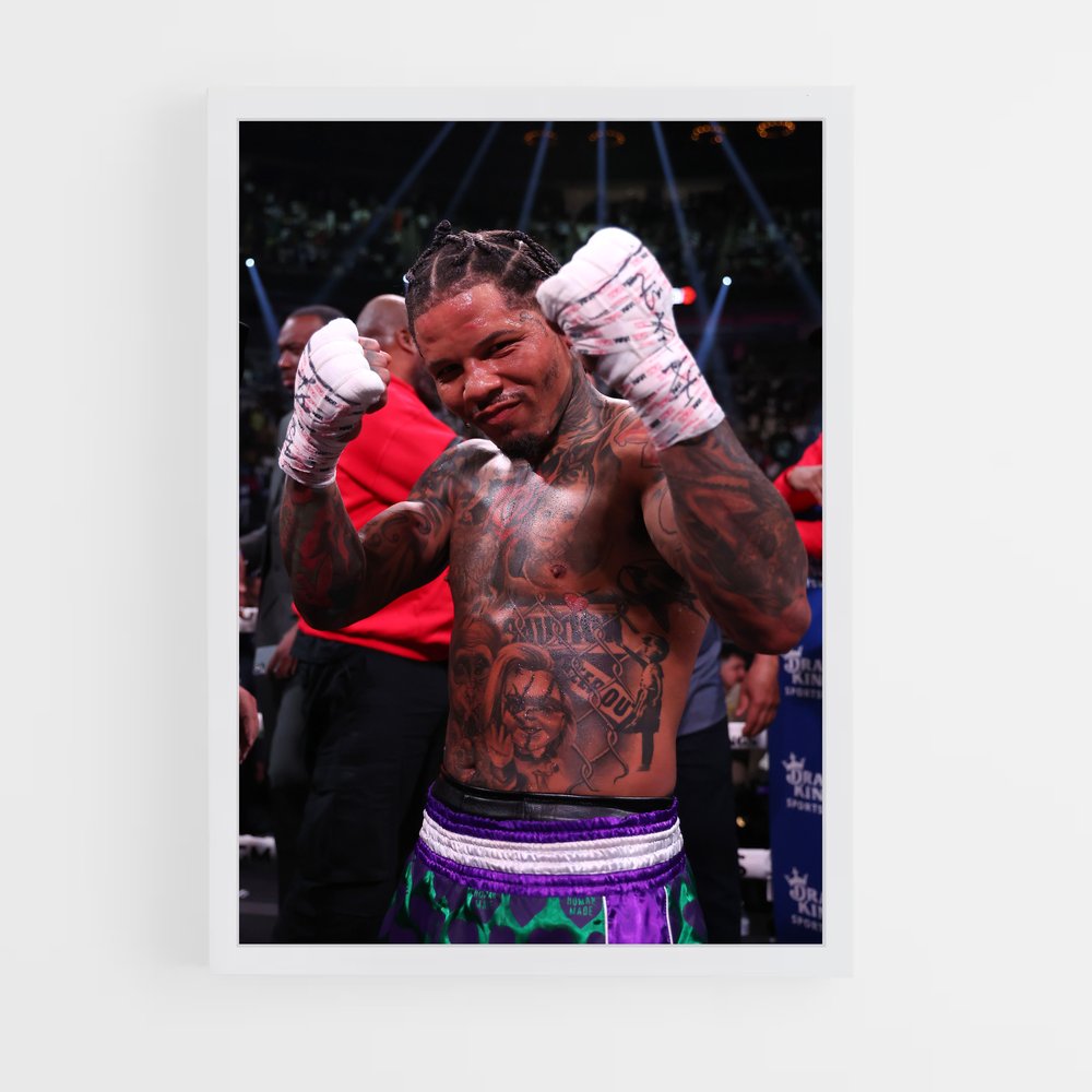 ap-gervonta davis-6 cadre Blanc