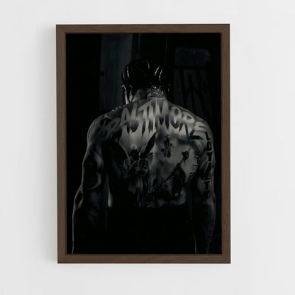 ap-gervonta davis-8 cadre Bois foncé