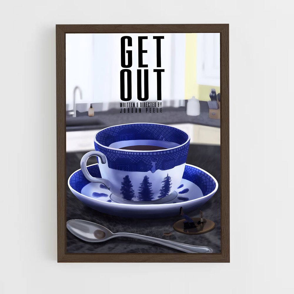 ap-get out-5 cadre Bois foncé
