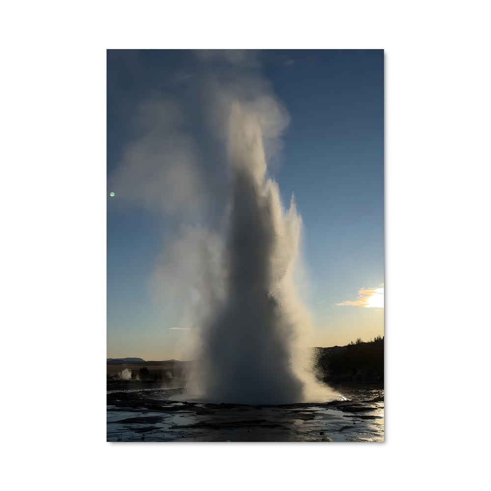 Poster Geysir Éternel