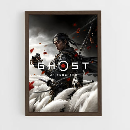ap-ghost of tsushima-14 cadre Bois foncé