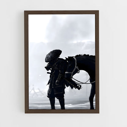 ap-ghost of tsushima-4 cadre Bois foncé