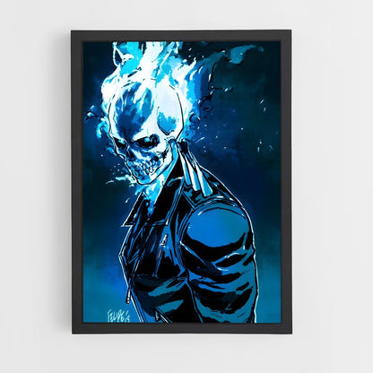 ap-ghost rider johnny blaze-3 cadre Noir