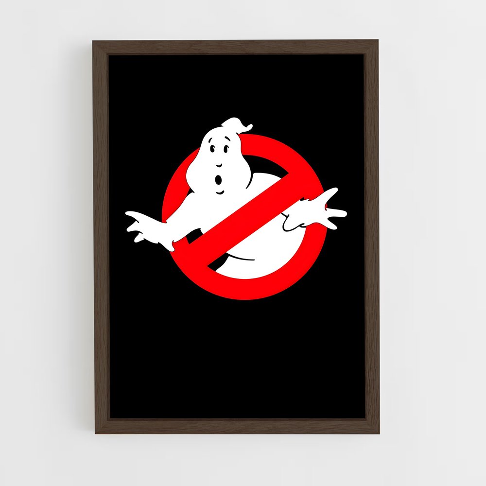 ap-ghostbusters-1 cadre Bois foncé