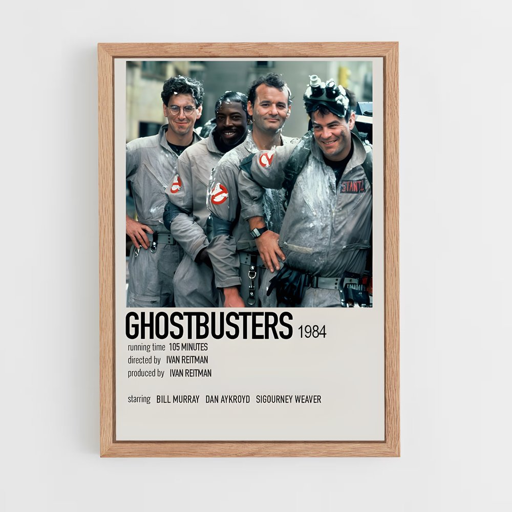ap-ghostbusters-4 cadre Bois clair