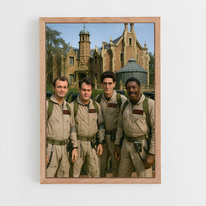 ap-ghostbusters-5 cadre Bois clair