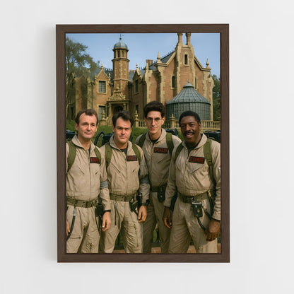 ap-ghostbusters-5 cadre Bois foncé
