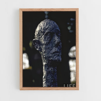 ap-giacometti dog-1 cadre Bois clair
